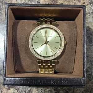 Authentic Gold Michael Kors Watch